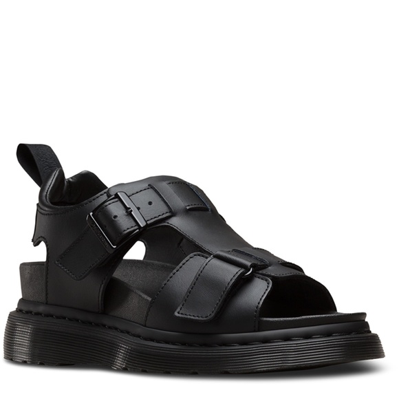 Dr. Martens Shoes - Dr. Martens Women's Fisherman Kamilah Sandal Black